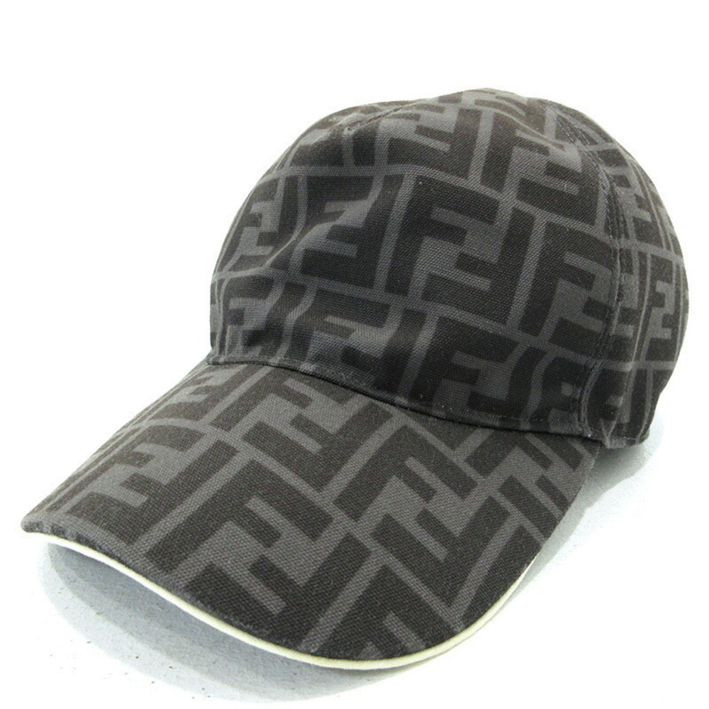 Fendi Baseball Cap Zucca Gray